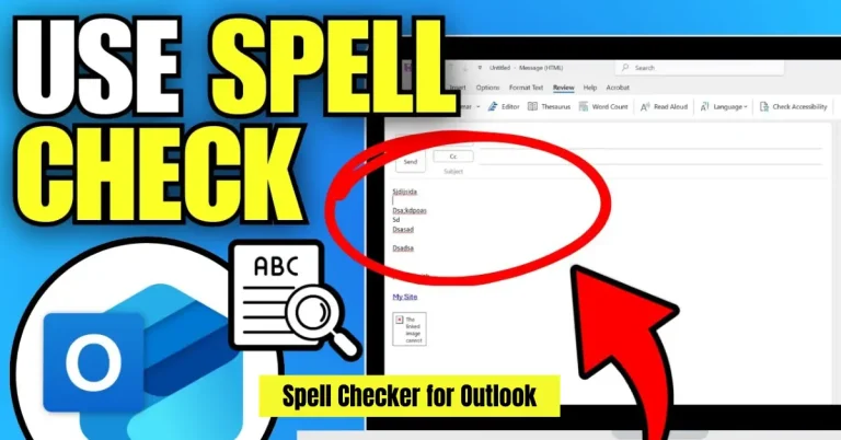 spell checker for outlook