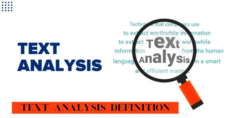 text analysis definition