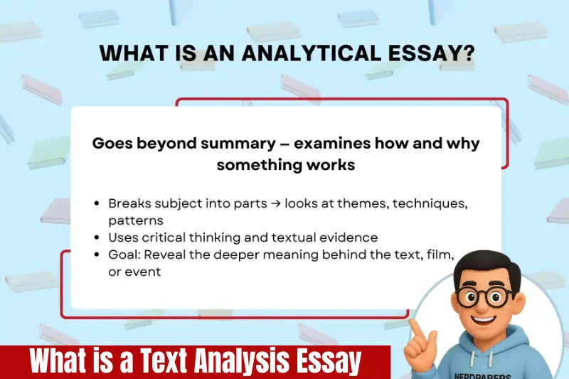 what is a text analysis essay